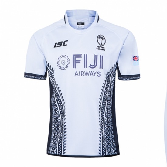 Camisola Fijiana Rugby Equipamento Primeiro 2020 Manga Curta